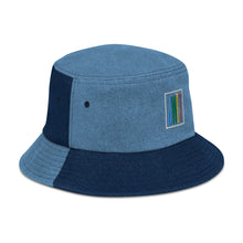 Load image into Gallery viewer, JWET Denim bucket hat
