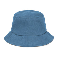 Load image into Gallery viewer, JWET Denim bucket hat
