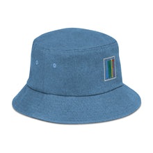 Load image into Gallery viewer, JWET Denim bucket hat
