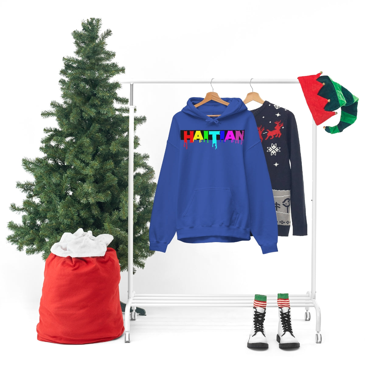 Haitian Drip Pullover Hoodie