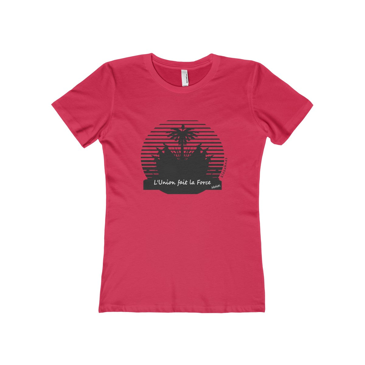 L'Union fait La Force - Women's The Boyfriend Tee