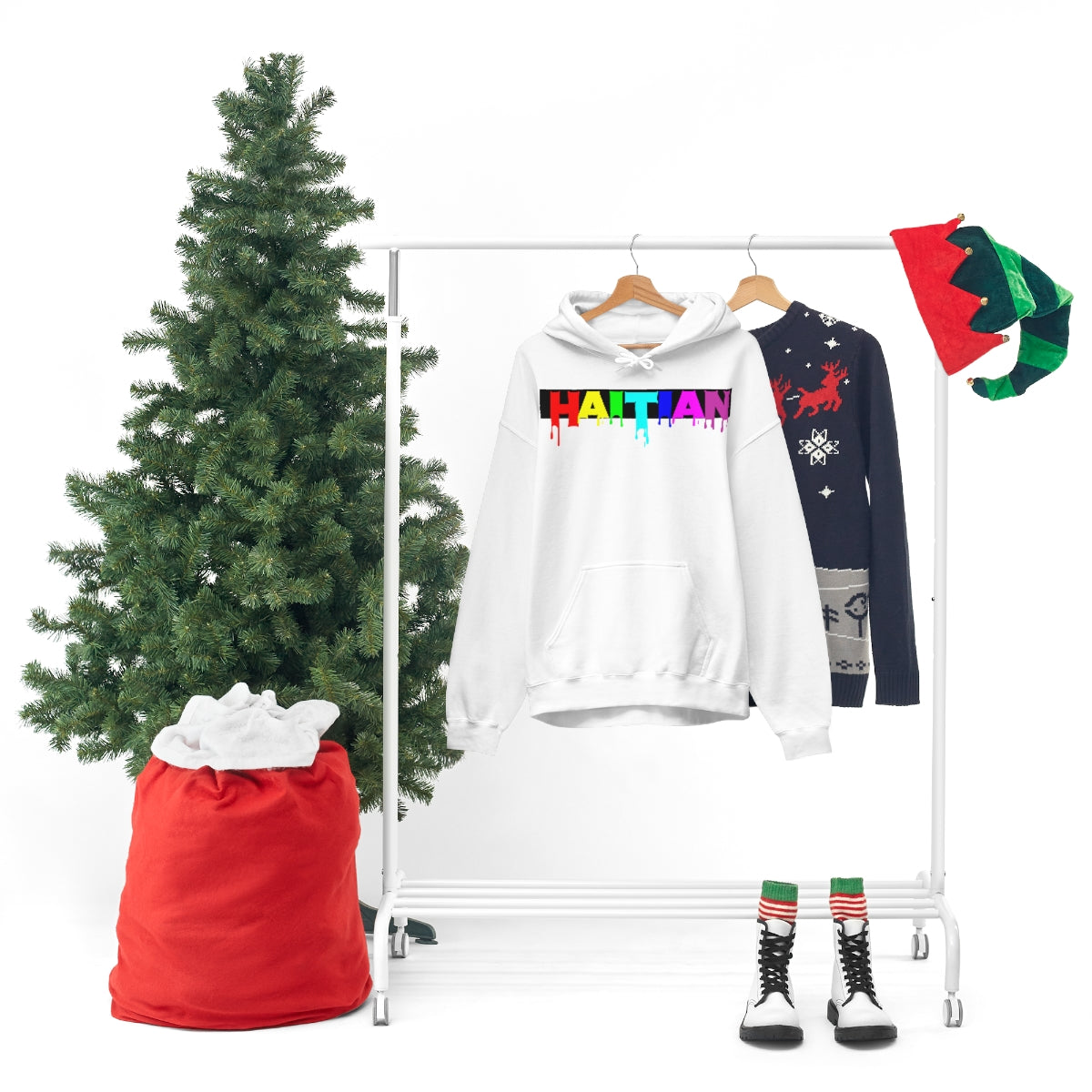 Haitian Drip Pullover Hoodie