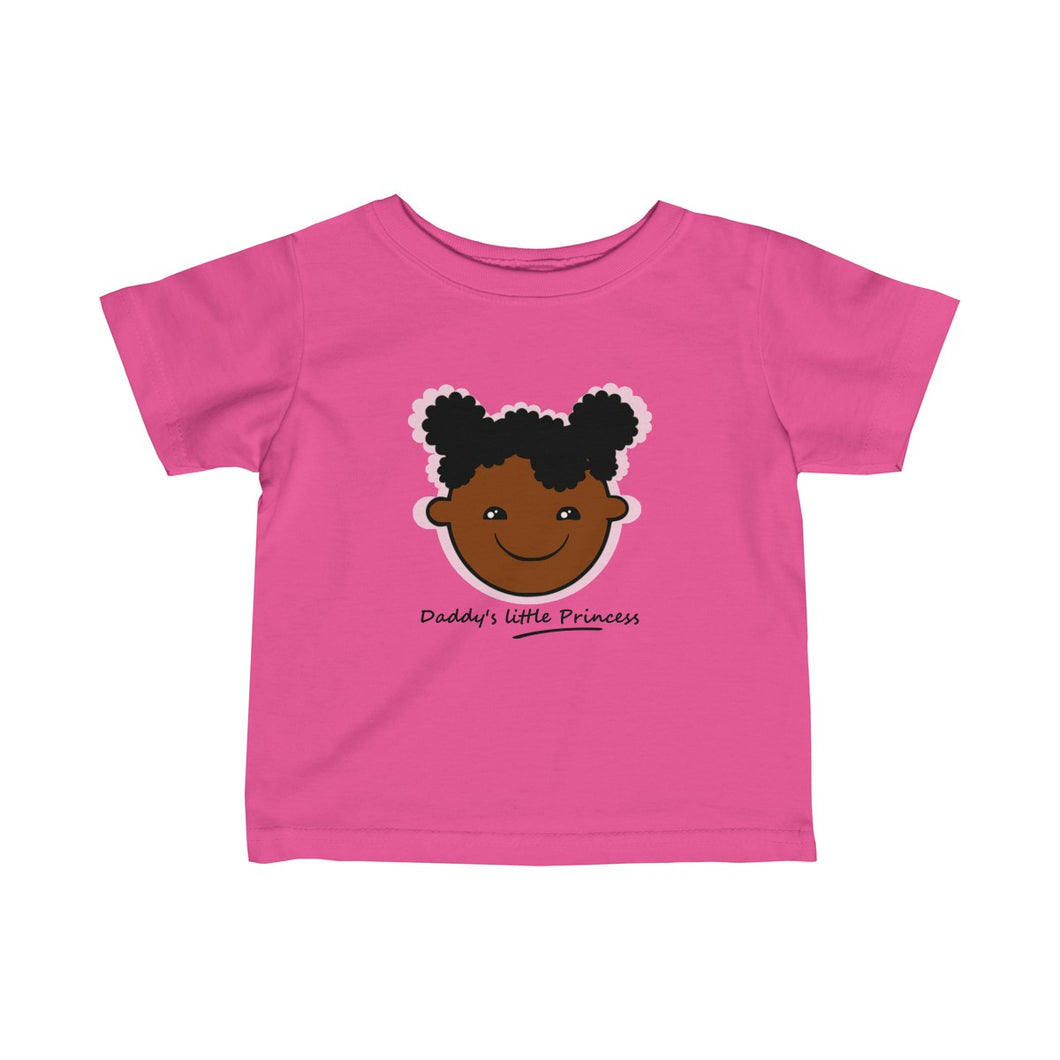 Black Emoji Baby Girl T-Shirt - African American Emoji Baby Girl T-Shirt - Fun Kids T-shirt