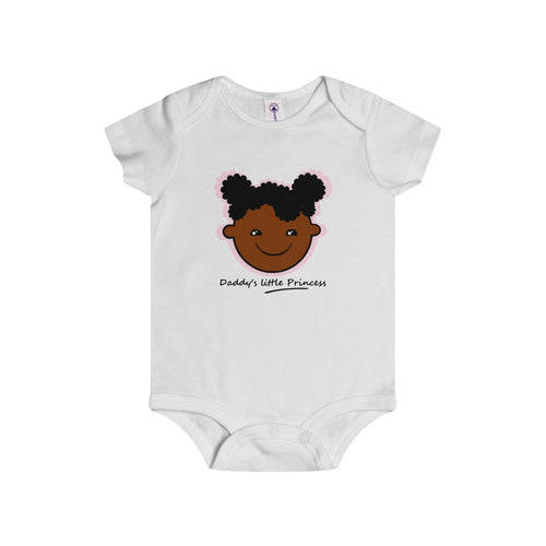 Black Emoji Baby Girl Snap Tee - African American Emoji Baby Girl Snap Tee - Fun Baby Snap Tee
