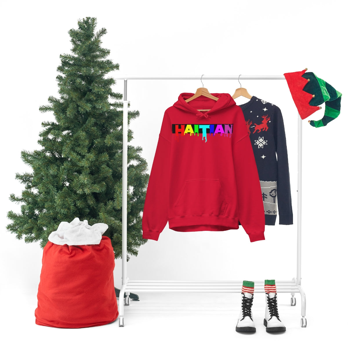 Haitian Drip Pullover Hoodie
