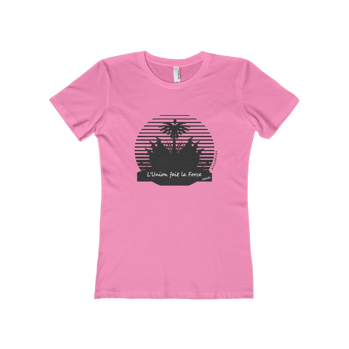 L'Union fait La Force - Women's The Boyfriend Tee
