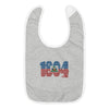 Embroidered 1804 Baby Bib