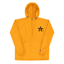 Load image into Gallery viewer, Black Star Packable Jacket
