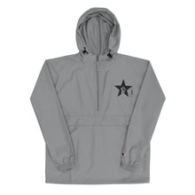 Load image into Gallery viewer, Black Star Packable Jacket
