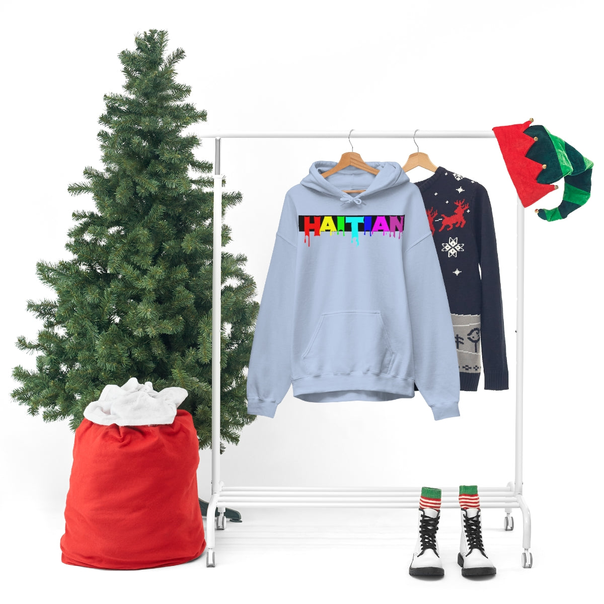 Haitian Drip Pullover Hoodie