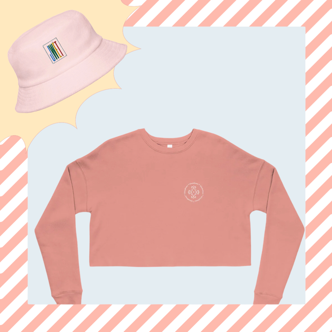 SEXY Klozahnas Crop Sweatshirt