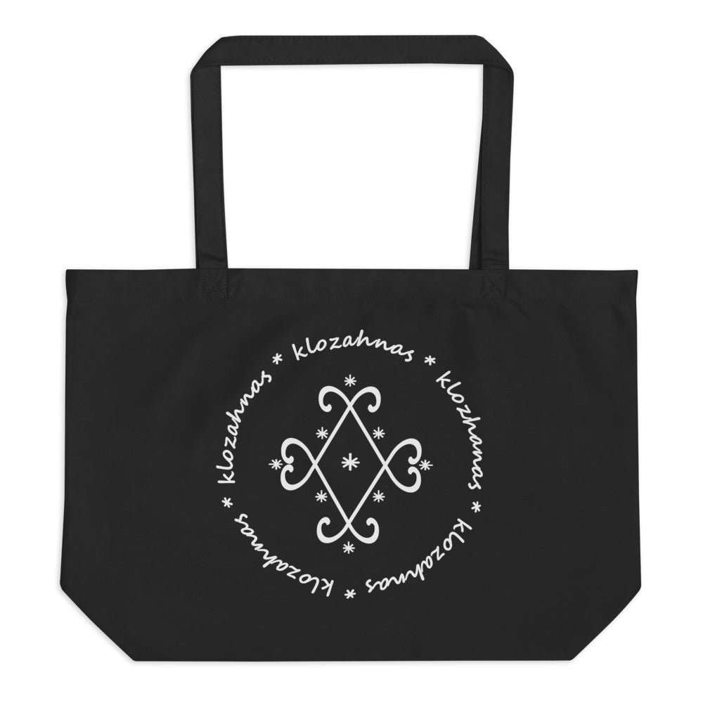 Klozahnas Large organic tote bag