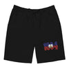 1804 Haitian Flag Men's Fleece Shorts