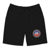 Haitian Flag Emblem Men's Fleece Shorts