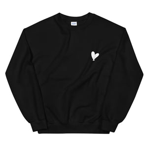 Black Heart Oversized Sweatshirt