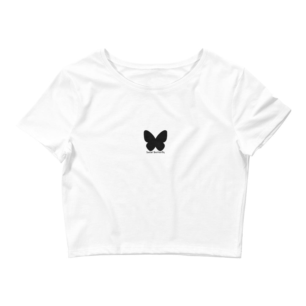 Butterfly Crop Tee