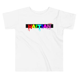 Haitian Drip Toddler Short Sleeve Tee