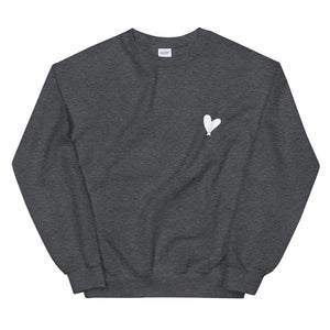 Black Heart Oversized Sweatshirt