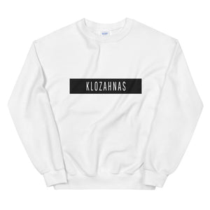 Klozahnas Logo Oversized Sweatshirt