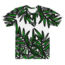 Load image into Gallery viewer, Tropical Ferns Crew Neck T-shirt (Men)
