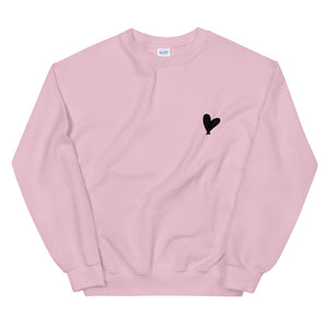 Black Heart Oversized Sweatshirt