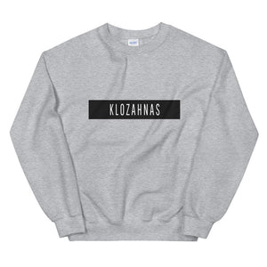 Klozahnas Logo Oversized Sweatshirt