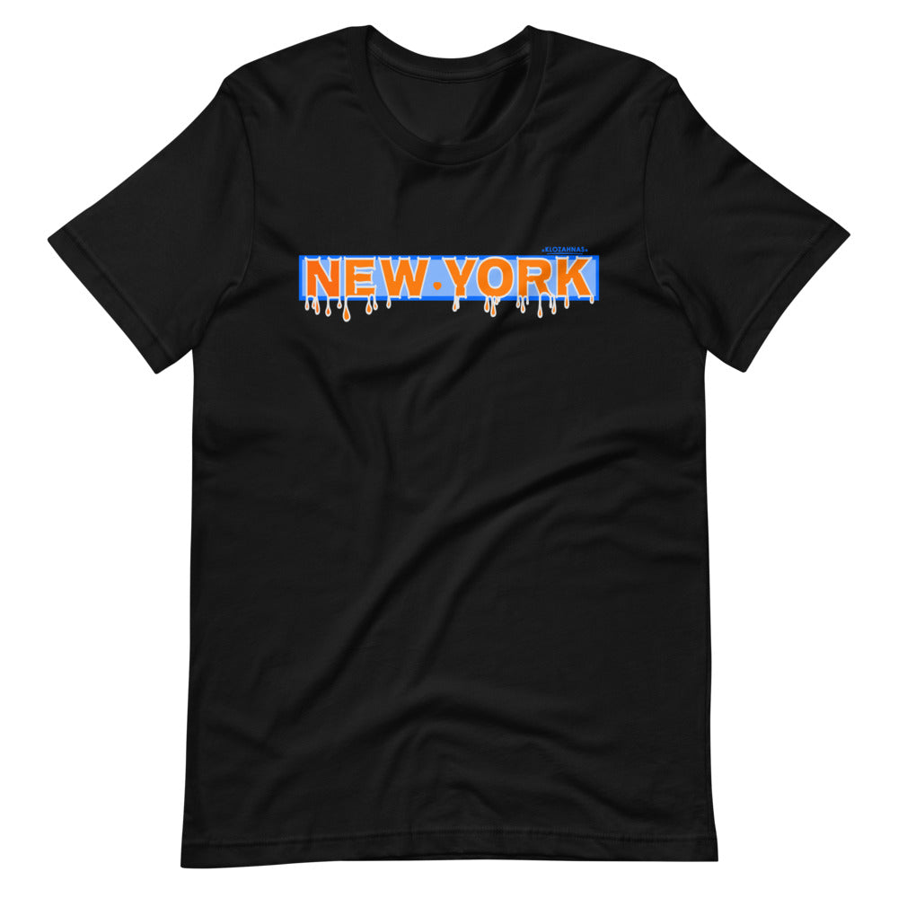 New York Drip T-Shirt - NY Knicks Colors