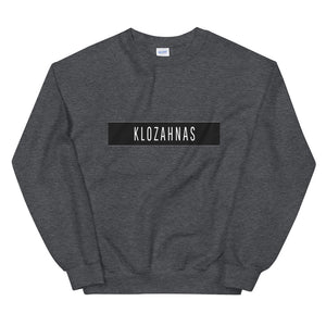 Klozahnas Logo Oversized Sweatshirt