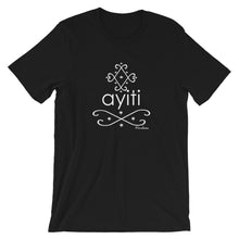 Load image into Gallery viewer, Ayiti t-shirt - Haiti t-shirt - Black Haitian t-shirt
