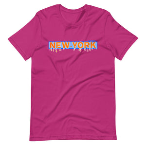 New York Drip T-Shirt - NY Knicks Colors