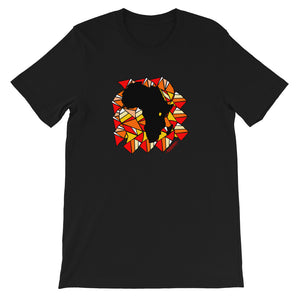 African Continent T-Shirt - Red