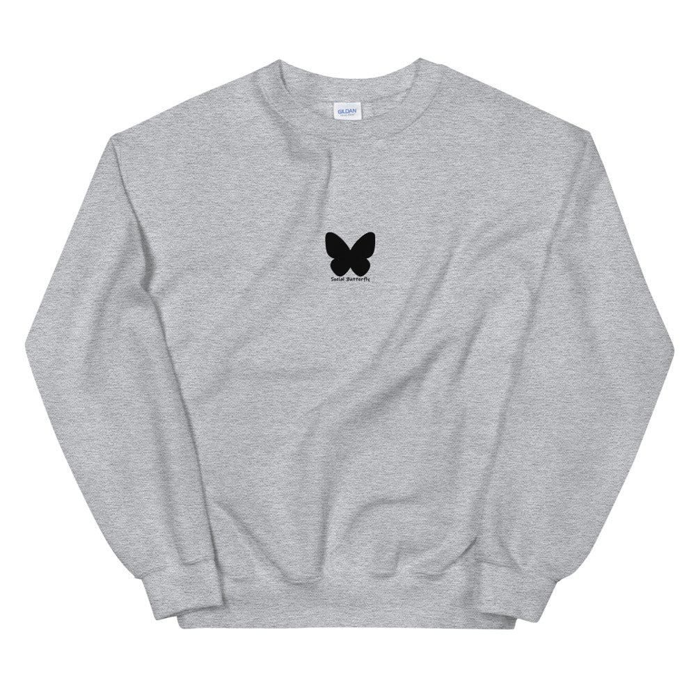Butterfly Oversized Sweatshirt