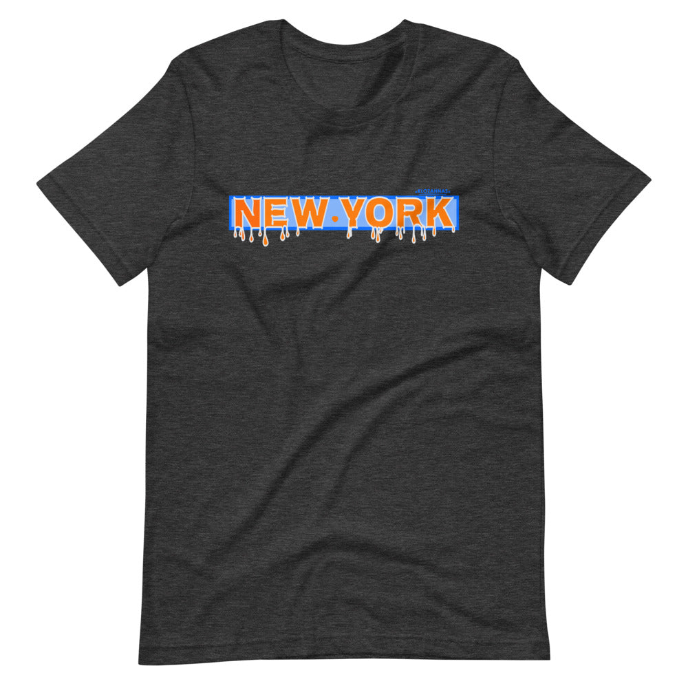 New York Drip T-Shirt - NY Knicks Colors