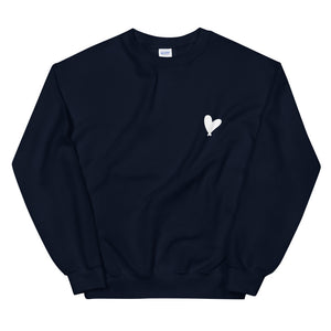 Black Heart Oversized Sweatshirt