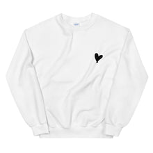 Load image into Gallery viewer, Black Heart Oversized Sweatshirt
