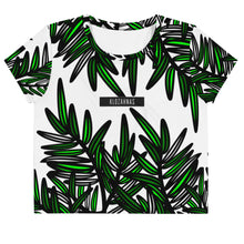 Load image into Gallery viewer, Tropical Ferns Crop Tee
