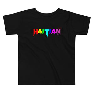 Haitian Drip Toddler Short Sleeve Tee