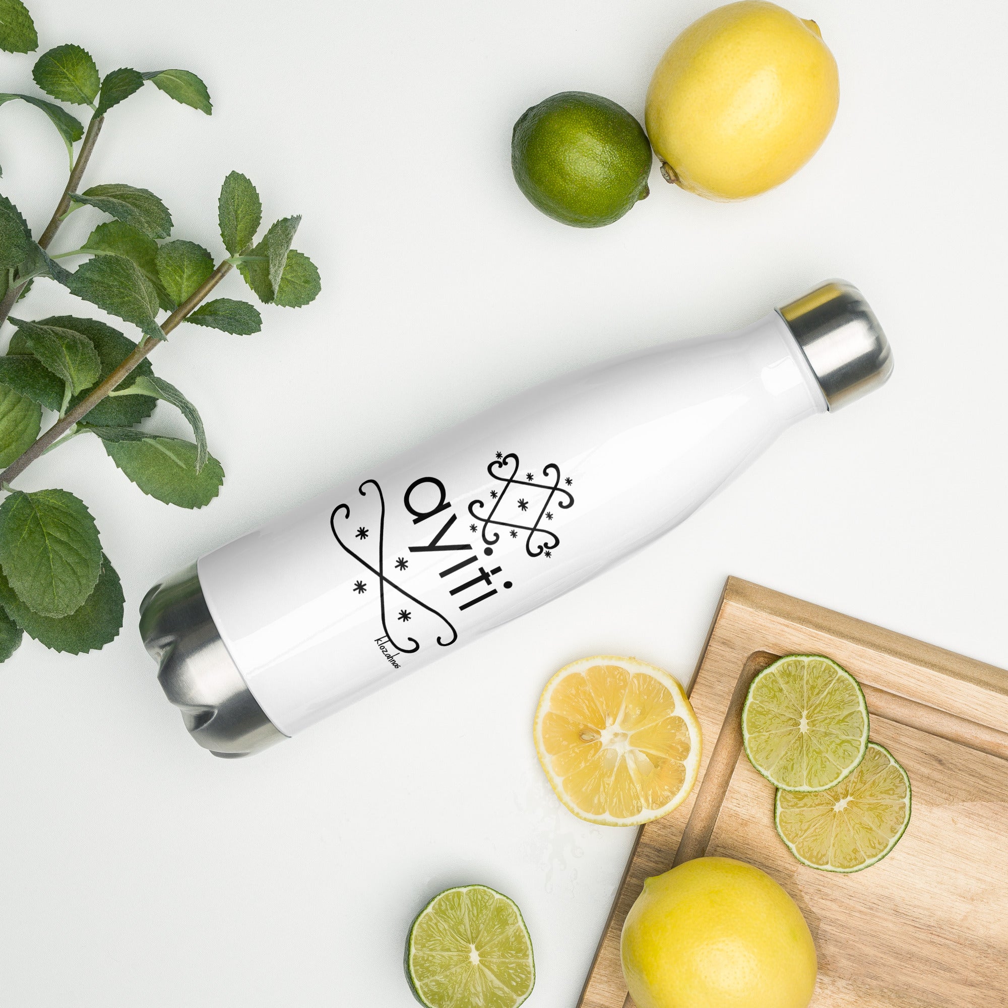 Stainless Steel AYITI Water Bottle