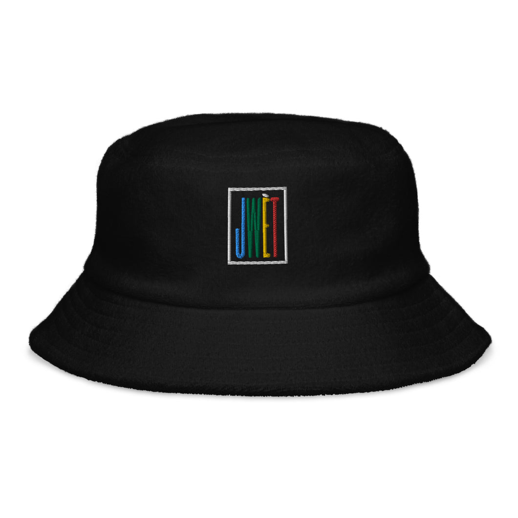 Terry cloth JWET bucket hat