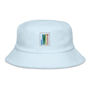 Terry cloth JWET bucket hat