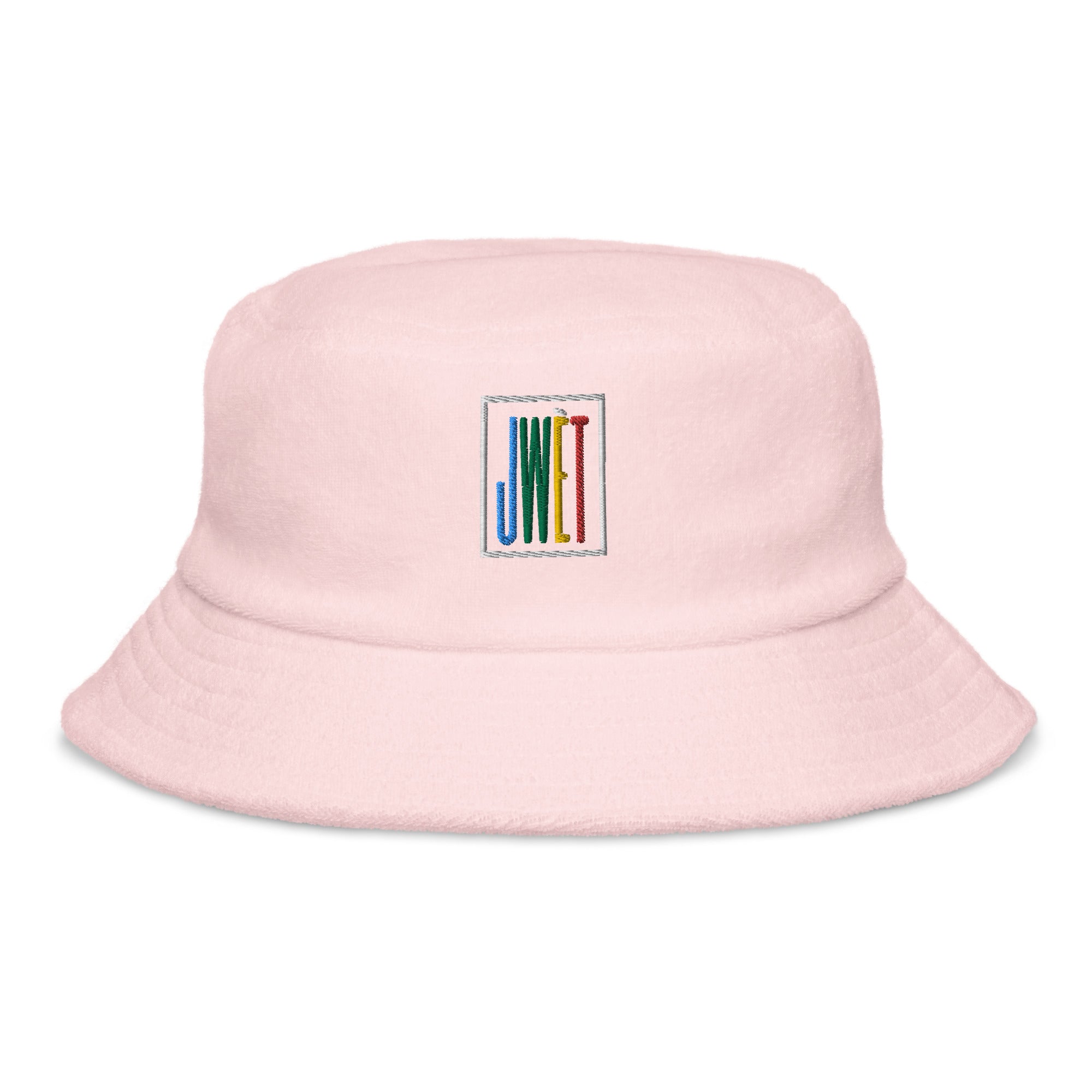 Terry cloth JWET bucket hat