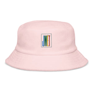Terry cloth JWET bucket hat