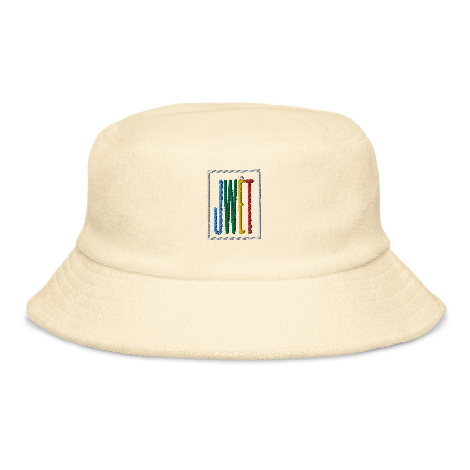 Terry cloth JWET bucket hat