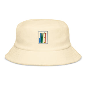 Terry cloth JWET bucket hat