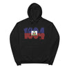1804 Haitian Flag Fleece Hoodie