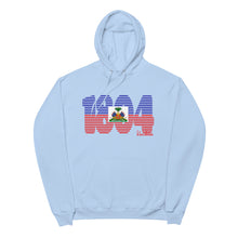 Load image into Gallery viewer, 1804 Haitian Flag Fleece Hoodie
