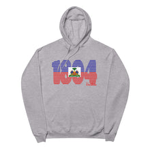 Load image into Gallery viewer, 1804 Haitian Flag Fleece Hoodie

