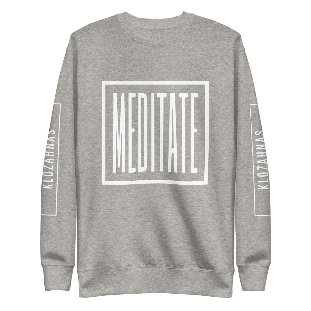 MEDITATE Klozahnas Statement Pullover