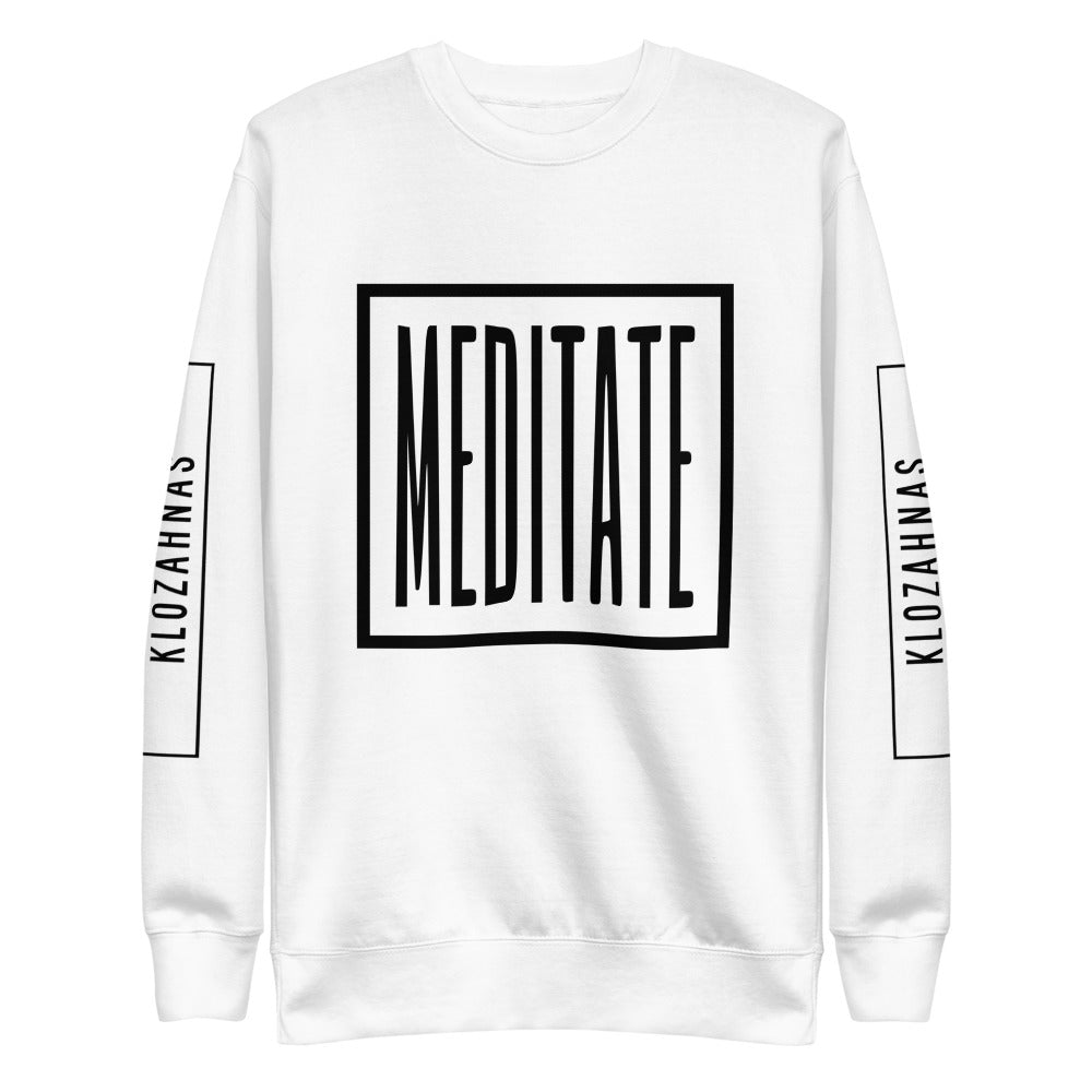 MEDITATE Klozahnas Statement Pullover