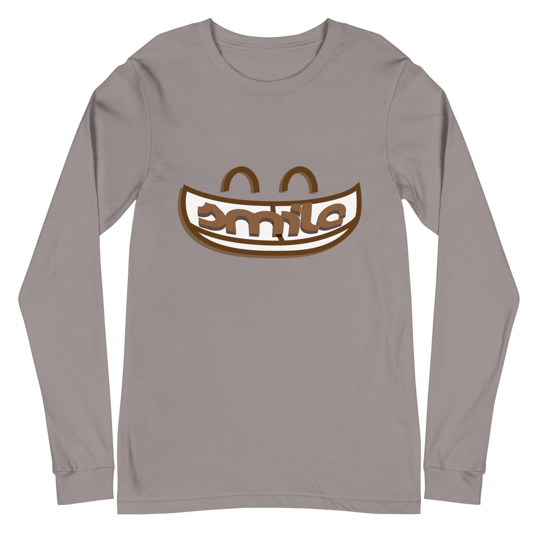 smile long sleeve tee